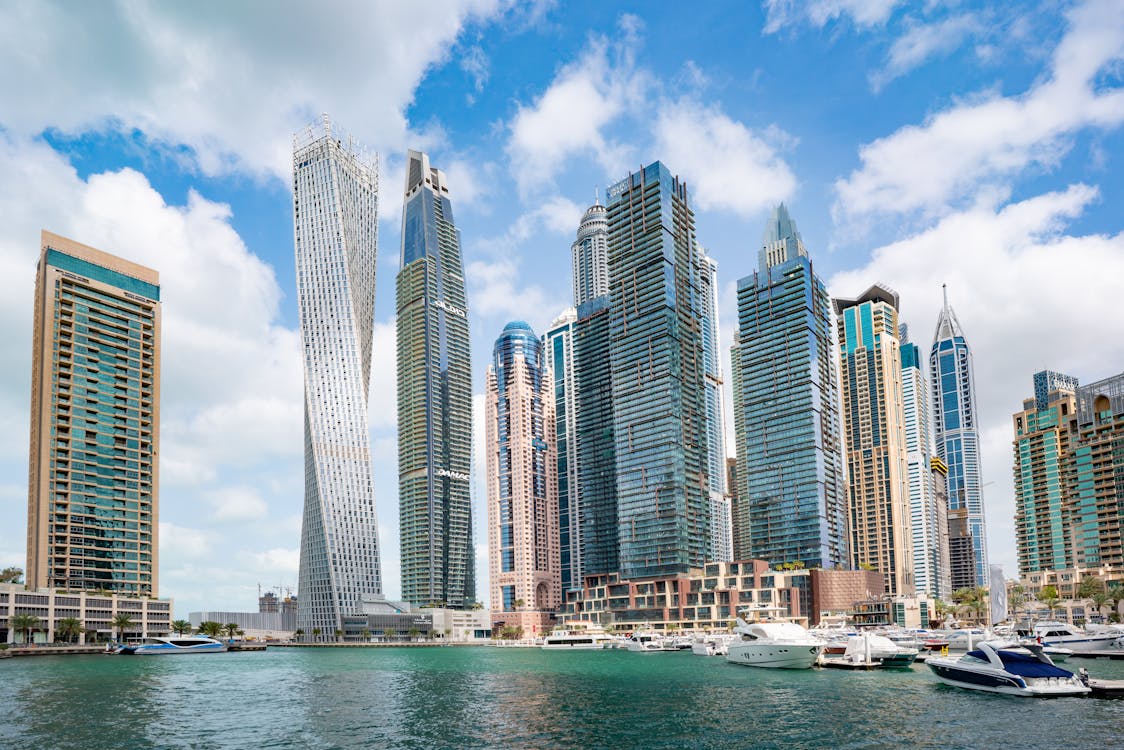 Dubai Marina-Arabian Gulf